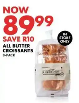 Woolworths All butter croissants offer