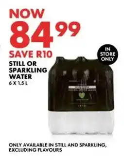 Woolworths Still or sparkling water offer