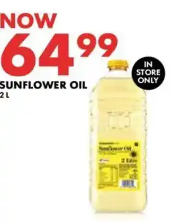 Woolworths Sunflower oil offer