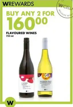 Woolworths Flavoured wines offer