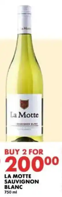 Woolworths La motte sauvignon blanc offer