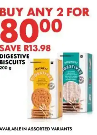 Woolworths Digestive biscuits offer