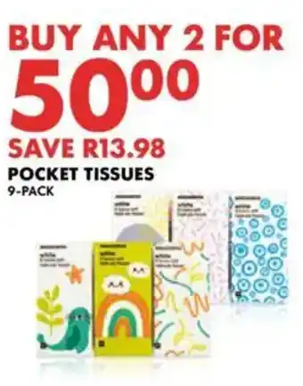 Woolworths Pocket tissues offer