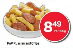 Pick n Pay PnP Russian and Chips offer