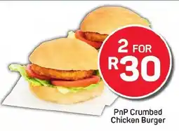 Pick n Pay PnP Crumbed Chicken Burger offer