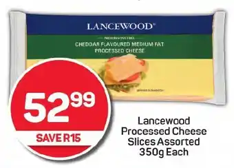 Pick n Pay Lancewood Processed Cheese Slices Assorted offer