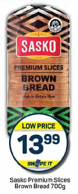 Pick n Pay Sasko Premium Slices Brown Bread offer