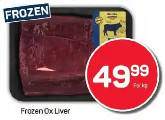 Pick n Pay Frozen Ox Liver offer