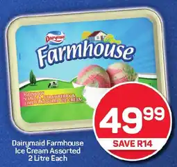 Pick n Pay Dairymaid Farmhouse Ice Cream Assorted offer