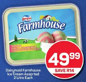 Pick n Pay Dairymaid Farmhouse Ice Cream Assorted offer