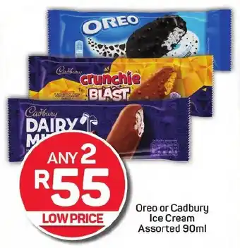 Pick n Pay Oreo or Cadbury Ice Cream Assorted offer