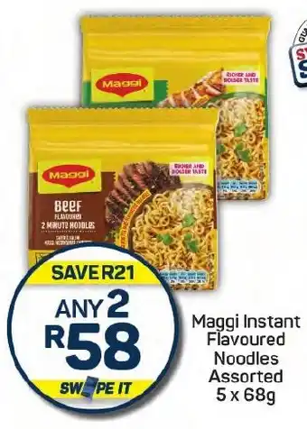 Pick n Pay Maggi Instant Flavoured Noodles Assorted offer