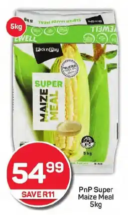 Pick n Pay PnP Super Maize Meal offer