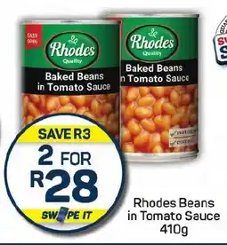 Pick n Pay Rhodes Beans in Tomato Sauce offer