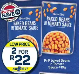 Pick n Pay PnP baked Beans in Tomato Sauce offer