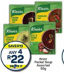 Pick n Pay Knorr Packet Soup Assorted offer