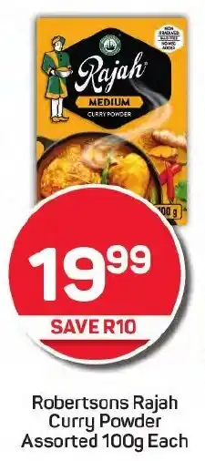 Pick n Pay Robertsons Rajah Curry Powder Assorted offer