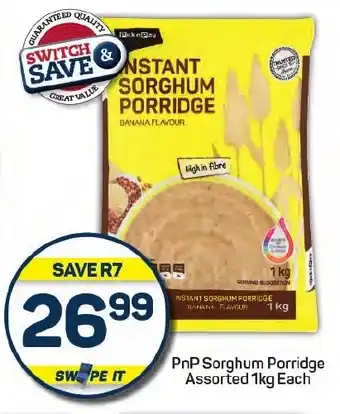 Pick n Pay PnP Sorghum Porridge Assorted offer