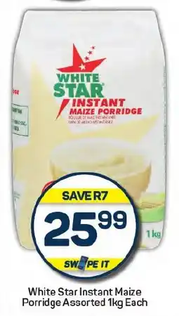 Pick n Pay White Star Instant Maize Porridge Assorted offer