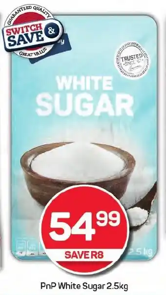 Pick n Pay PnP White Sugar offer