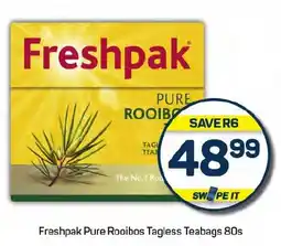 Pick n Pay Freshpak Pure Rooibos Tagless Teabags offer