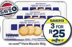 Pick n Pay no name Marie Biscuits offer