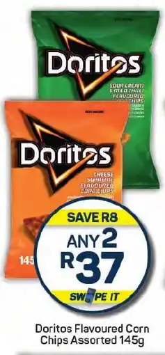 Pick n Pay Doritos Flavoured Corn Chips Assorted offer