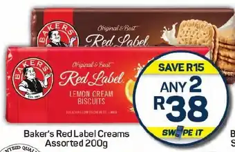 Pick n Pay Baker's Red Label Creams Assorted offer