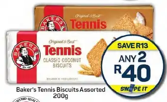 Pick n Pay Baker's Tennis Biscuits Assorted offer