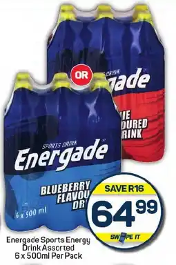 Pick n Pay Energade Sports Energy Drink Assorted offer