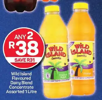 Pick n Pay Wild Island Flavoured Dairy Blend Concentrate Assorted offer