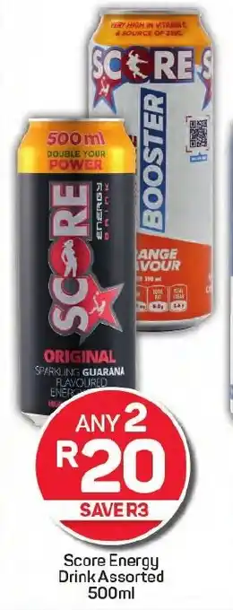 Pick n Pay Score Energy Drink Assorted offer