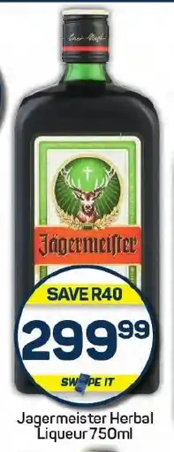 Pick n Pay Jagermeister Herbal Liqueur offer