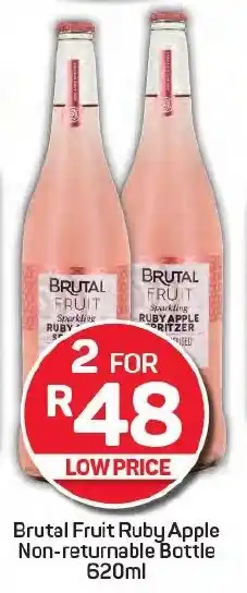 Pick n Pay Brutal Fruit Ruby Apple Non-returnable Bottle offer