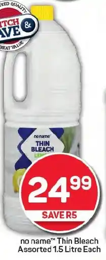 Pick n Pay no name Thin Bleach Assorted offer