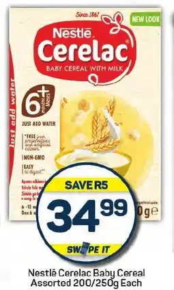 Pick n Pay Nestlé Cerelac Baby Cereal Assorted offer