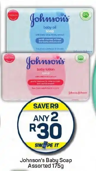 Pick n Pay Johnson's Baby Soap Assorted offer