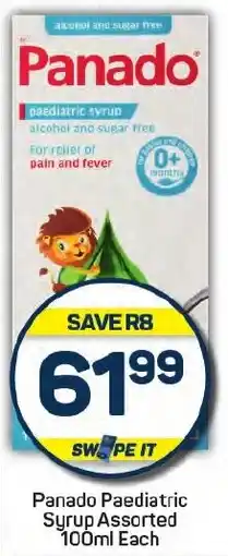 Pick n Pay Panado Paediatric Syrup Assorted offer