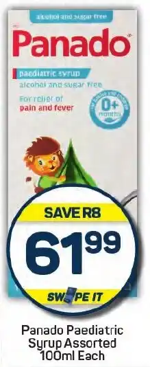 Pick n Pay Panado Paediatric Syrup Assorted offer