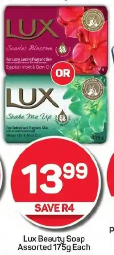 Pick n Pay Lux Beauty Soap Assorted offer