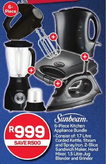 Pick n Pay Sunbeam Kitchen Appliance Bundle offer