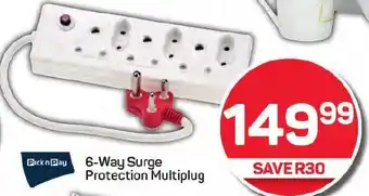 Pick n Pay 6-Way Surge Protection Multiplug offer