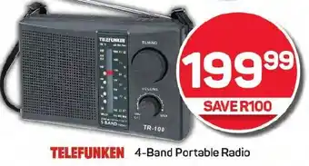 Pick n Pay TELEFUNKEN 4-Band Portable Radio offer