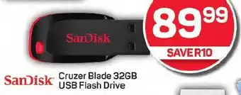 Pick n Pay SanDisk Cruzer Blade 32GB USB Flash Drive offer