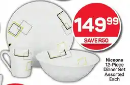 Pick n Pay Niceone Dinner Set Assorted offer