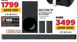 HiFi Corp SONY 5.1 Channel Sound Bar-HT-S2OR offer