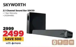 HiFi Corp SKYWORTH 2.1 Channel Sound Bar SS630 offer