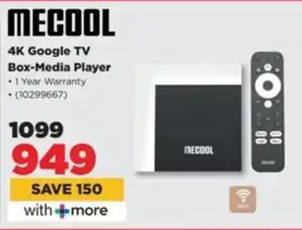 HiFi Corp MЕСООL 4K Google TV Box-Media Player offer