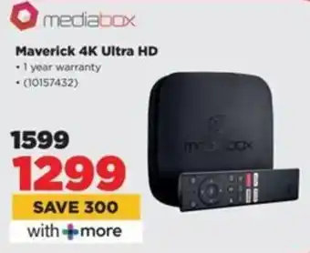 HiFi Corp Mediabox Maverick 4K Ultra HD offer