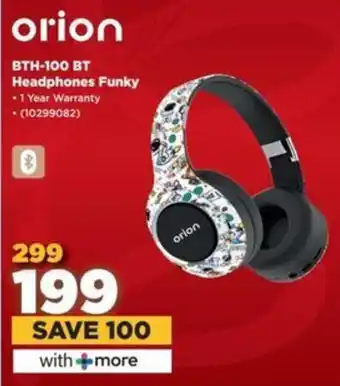 HiFi Corp Orion BTH-100 BT Headphones Funky offer